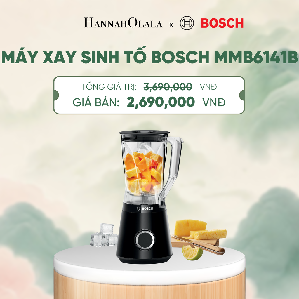  MÁY XAY SINH TỐ BOSCH MMB6141B - A1835 