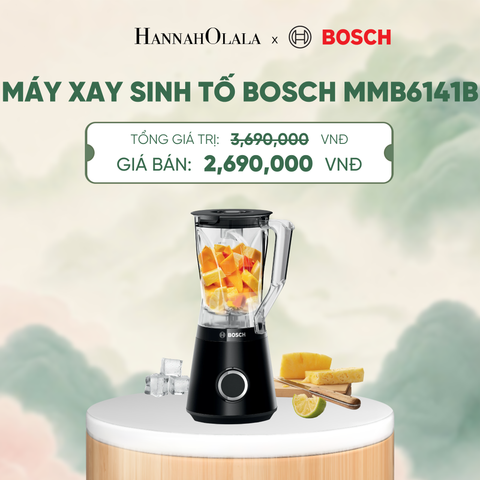  MÁY XAY SINH TỐ BOSCH MMB6141B - A1835 