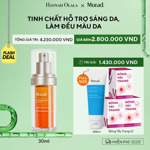 [FLASH DEAL 12]: TINH CHẤT HỖ TRỢ SÁNG DA, LÀM ĐỀU MÀU DA 30ML - E012 
