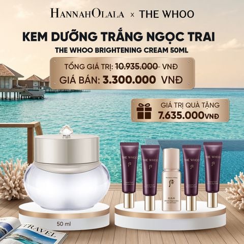  KEM DƯỠNG TRẮNG NGỌC TRAI THE WHOO BRIGHTENING POWER CREAM 50ML_ D870 