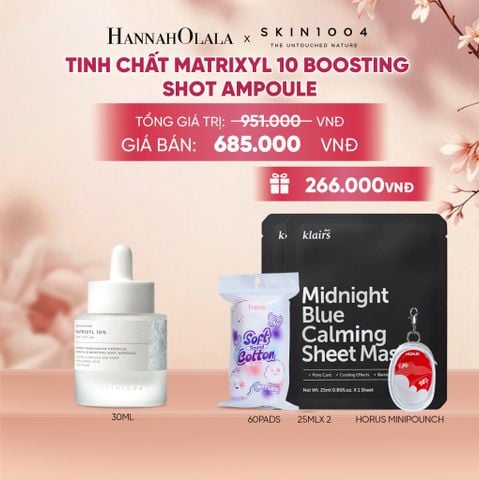  NEW SKU SKIN1004 TINH CHẤT MADAGASCAR CENTELLA MATRIXYL 10 BOOSTING SHOT AMPOULE 30ML (IP04) - A512 