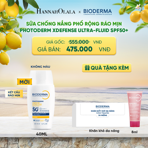  SỮA CHỐNG NẮNG PHỔ RỘNG RÁO MỊN, BẢO VỆ DA TOÀN DIỆN SPF50+ PA++++ (CHỌN MÀU) 