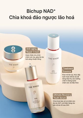  E242_DEAL 2: [PRE-ORDER] HANNAH EXCLUSIVE - BỘ TINH CHẤT TỰ SINH NGĂN NGỪA LÃO HÓA THẾ HỆ THỨ 4 THE WHOO BICHUP ULTIMATE RECOVERY YOUTH SERUM 50ML + 20ML (GIAO HÀNG SAU NGÀY 05/09) 