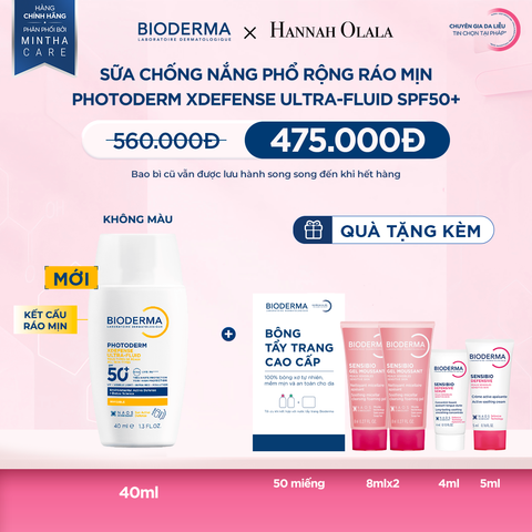  SỮA CHỐNG NẮNG PHỔ RỘNG RÁO MỊN, BẢO VỆ DA TOÀN DIỆN SPF50+ PA++++ (CHỌN MÀU) 