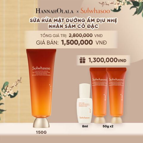  SỮA RỬA MẶT SẠCH SÂU DỊU NHẸ TỪ NHÂN SÂM 150G - A60 