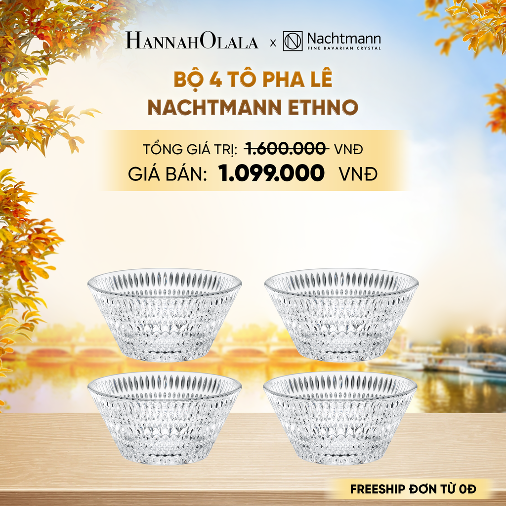  BỘ 4 TÔ PHA LÊ NACHTMANN ETHNO - E1907 