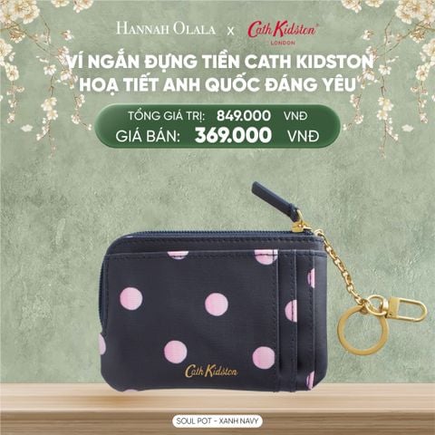  DEAL 12: VÍ NGẮN ĐỰNG TIỀN CATH KIDSTON HOẠ TIẾT ANH QUỐC ĐÁNG YÊU 