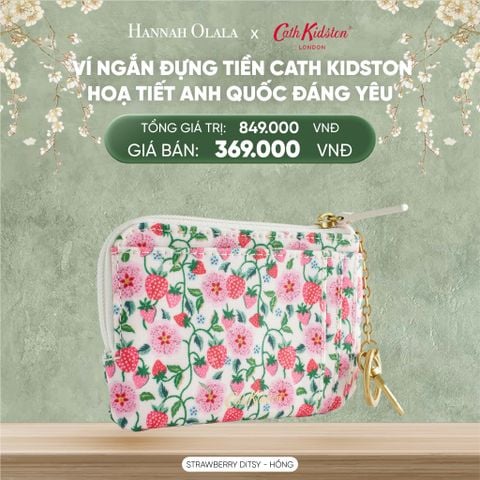  DEAL 12: VÍ NGẮN ĐỰNG TIỀN CATH KIDSTON HOẠ TIẾT ANH QUỐC ĐÁNG YÊU 