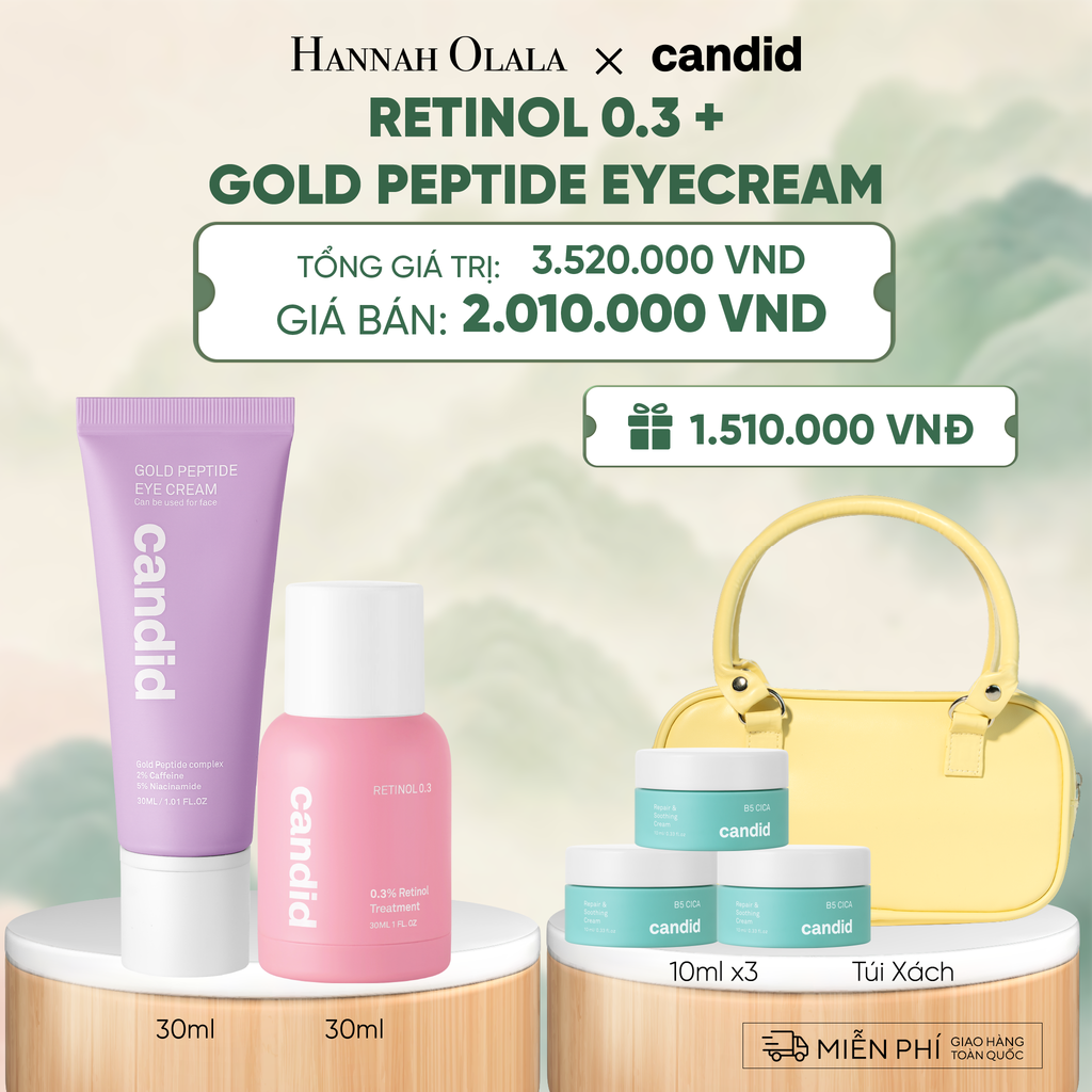  RETINOL 0.3% & GOLD PEPTIDE EYE CREAM - A1605 