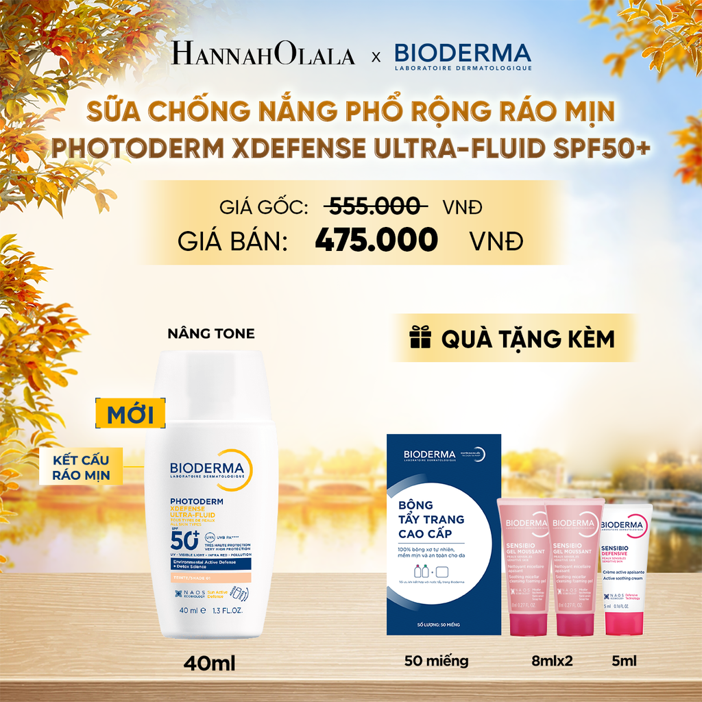  SỮA CHỐNG NẮNG PHỔ RỘNG RÁO MỊN, BẢO VỆ DA TOÀN DIỆN SPF50+ PA++++ (CHỌN MÀU) - E747 