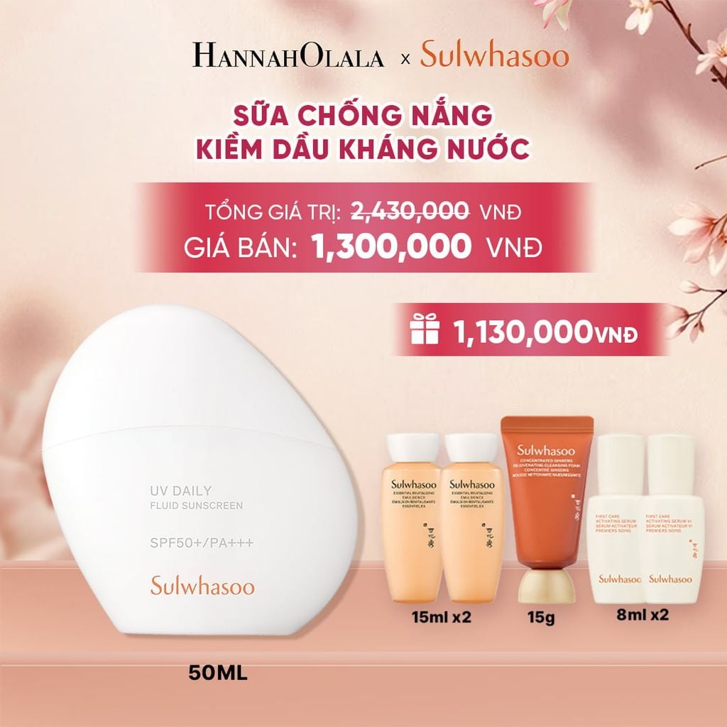  SỮA CHỐNG NẮNG KIỀM DẦU KHÁNG NƯỚC 50ML - A2301 