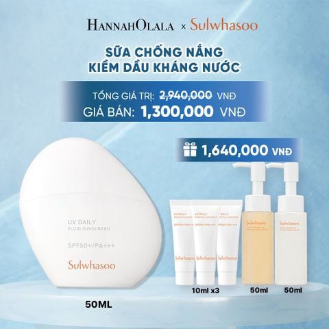  SỮA CHỐNG NẮNG KIỀM DẦU KHÁNG NƯỚC 50ML 