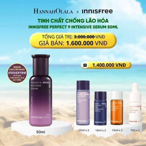  TINH CHẤT NGĂN NGỪA LÃO HÓA INNISFREE PERFECT 9 INTENSIVE SERUM 50 ML 