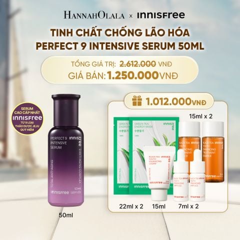  TINH CHẤT NGĂN NGỪA LÃO HÓA INNISFREE PERFECT 9 INTENSIVE SERUM 50ML - A1670 