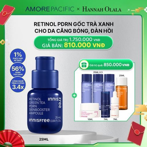  D101_DEAL 5: SERUM RETINOL PDRN TẾ BÀO GỐC TRÀ XANH CHO DA CĂNG BÓNG, ĐÀN HỒI 25ML 