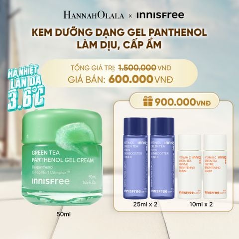  MỚI - KEM DƯỠNG DẠNG GEL INNISFREE PANTHENOL GEL CREAM LÀM DỊU CẤP ẨM CHO DA DẦU MỤN 50ML - A1386 