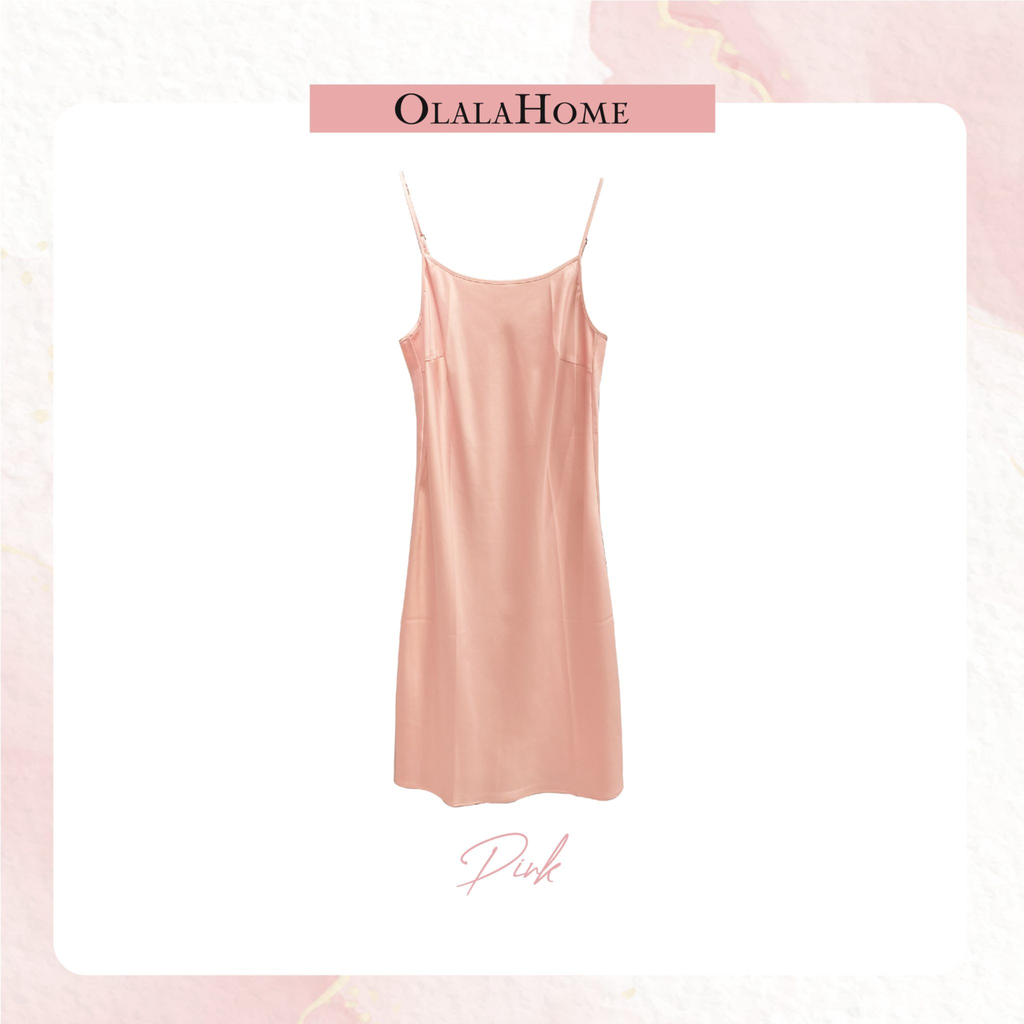  DEAL 23: ĐẦM NGẮN KHÔNG REN - MÀU HỒNG 