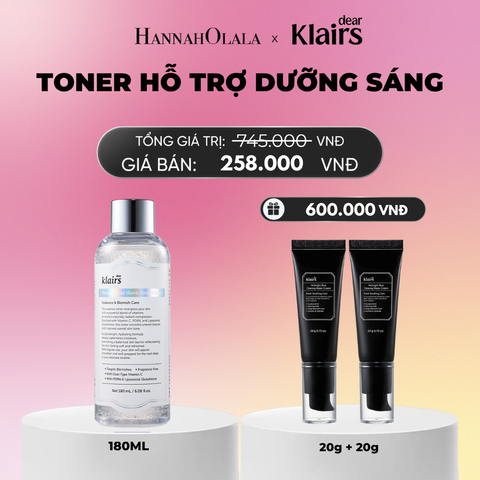 DEAR, KLAIRS NƯỚC HOA HỒNG FRESHLY JUICED VITAMIN ESSENCE TONER 180ML (IP04)_A1845 