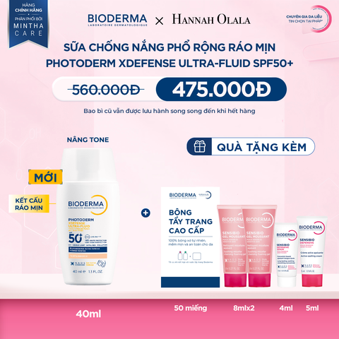  SỮA CHỐNG NẮNG PHỔ RỘNG RÁO MỊN, BẢO VỆ DA TOÀN DIỆN SPF50+ PA++++ (CHỌN MÀU) 
