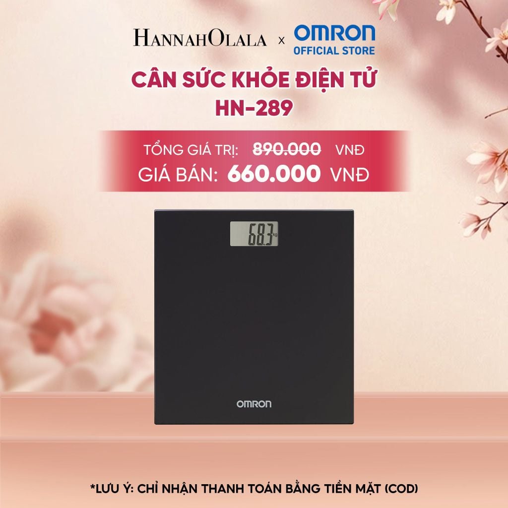  CÂN SỨC KHỎE ĐIỆN TỬ OMRON HN-289 - A1108 