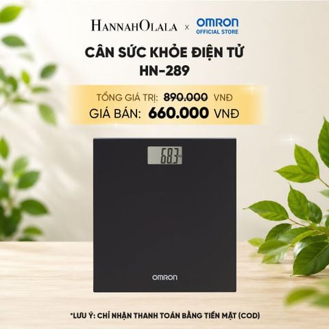  CÂN SỨC KHỎE ĐIỆN TỬ OMRON HN-289 
