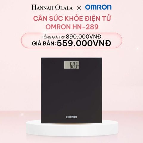  E672_DEAL 6: CÂN SỨC KHỎE ĐIỆN TỬ OMRON HN-289 