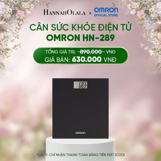  DEAL 4: CÂN SỨC KHỎE ĐIỆN TỬ OMRON HN-289 