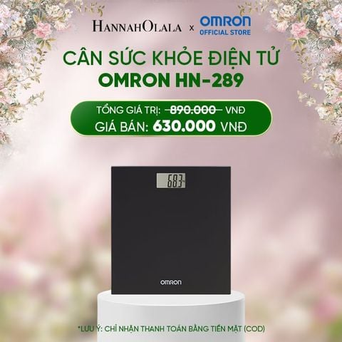  DEAL 4: CÂN SỨC KHỎE ĐIỆN TỬ OMRON HN-289 