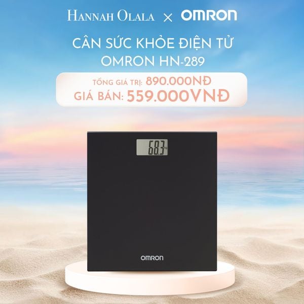  C275_DEAL 7 :CÂN SỨC KHỎE ĐIỆN TỬ OMRON HN-289 