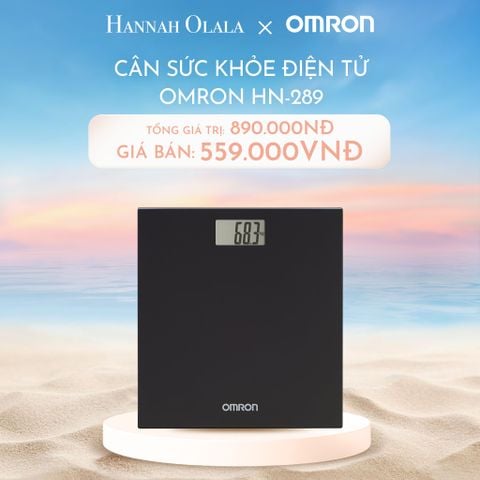  C275_DEAL 7 :CÂN SỨC KHỎE ĐIỆN TỬ OMRON HN-289 