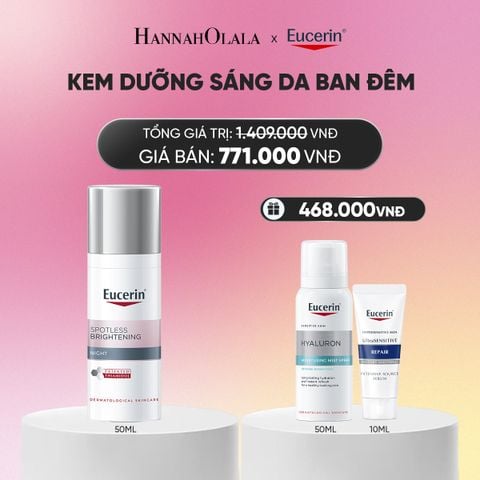  KEM DƯỠNG ĐÊM GIẢM THÂM NÁM & SÁNG DA EUCERIN SPOTLESS BRIGHTENING 50ML_A1583 