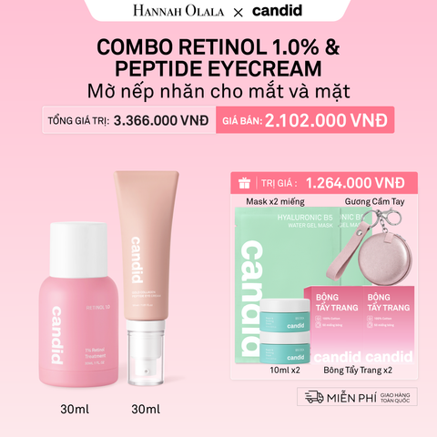  DEAL 13: RETINOL 1.0% & PEPTIDE EYECREAM 