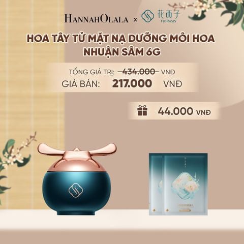  HOA TÂY TỬ MẶT NẠ DƯỠNG MÔI HOA NHUẬN SÂM 6G - A185 
