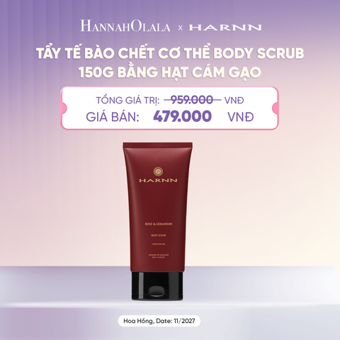  TẨY TẾ BÀO CHẾT CƠ THỂ BODY SCRUB 150G BẰNG HẠT CÁM GẠO HƯƠNG TINH DẦU THIÊN NHIÊN - A4059 
