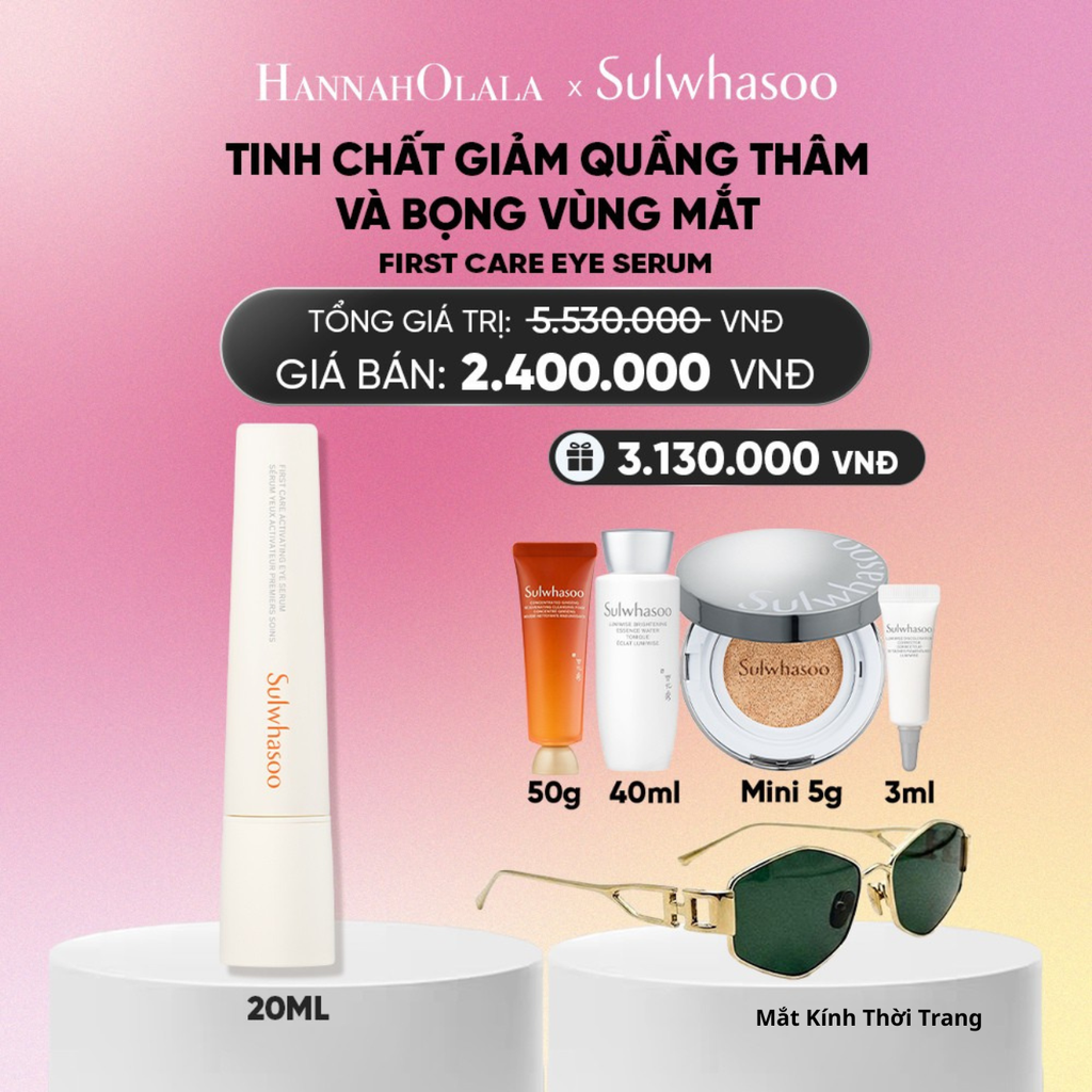 MỚI - SERUM MẮT ĐA TÁC ĐỘNG SULWHASOO FIRST CARE EYE SERUM 20ML_A476 