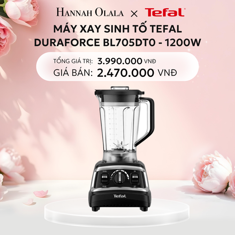  E289: DEAL 10: MÁY XAY SINH TỐ TEFAL DURAFORCE BL705DT0 - 1200W 
