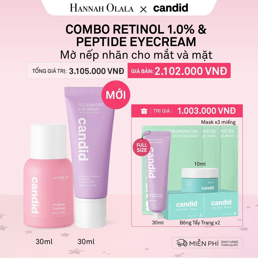  RETINOL 1.0% & PEPTIDE EYECREAM - DEAL 13 