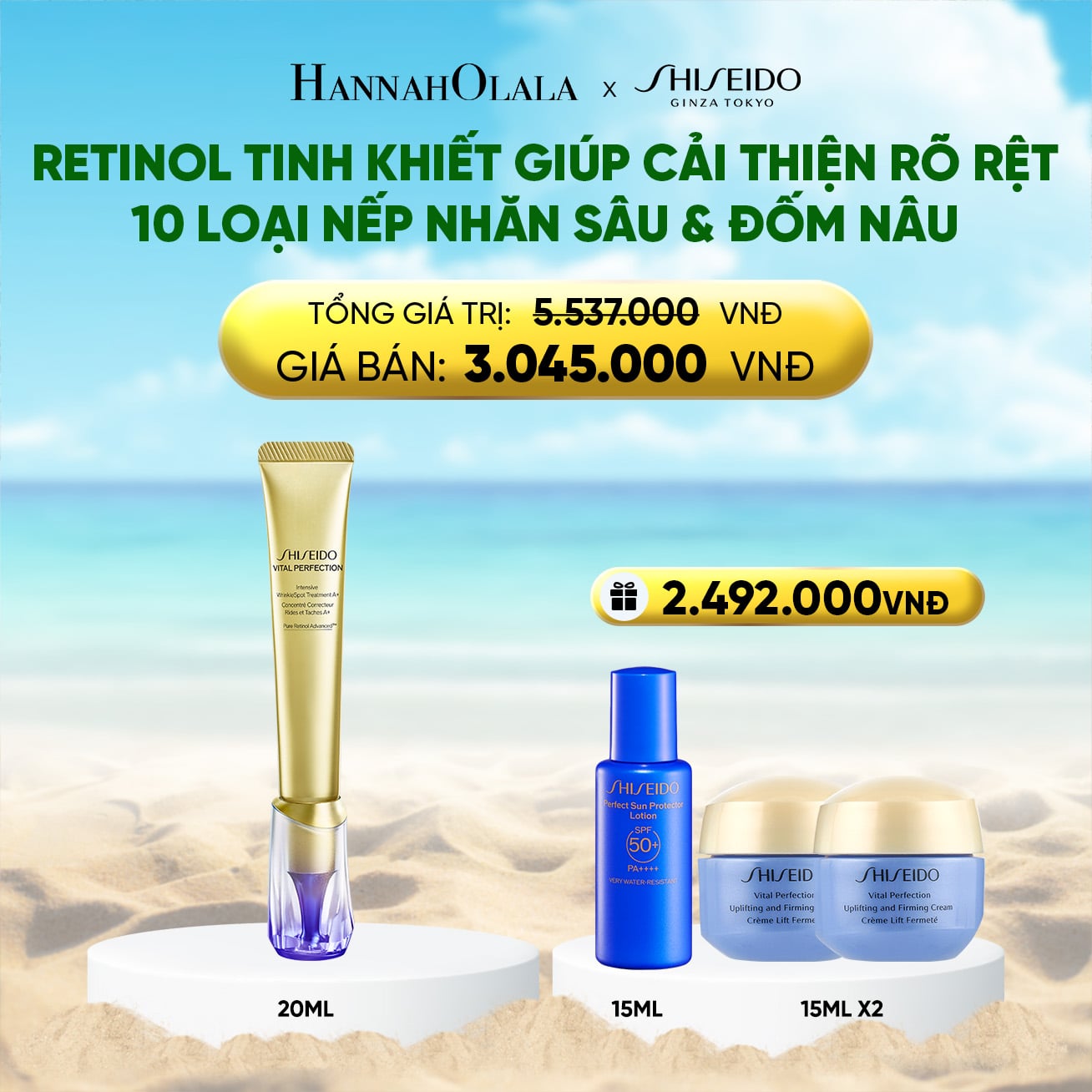 Kem Dưỡng L'Oréal Vital Perfection Intensive Wrinklespot Treatment A+ 20ml