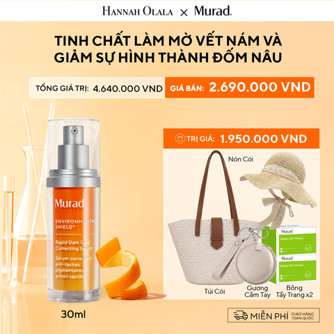  TINH CHẤT LÀM MỜ VẾT NÁM VÀ GIẢM SỰ HÌNH THÀNH ĐỐM NÂU 30ML DEAL 1: 