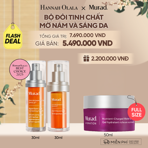  [FLASH DEAL] BỘ ĐÔI TINH CHẤT MỜ NÁM VÀ SÁNG DA DEAL 13: 
