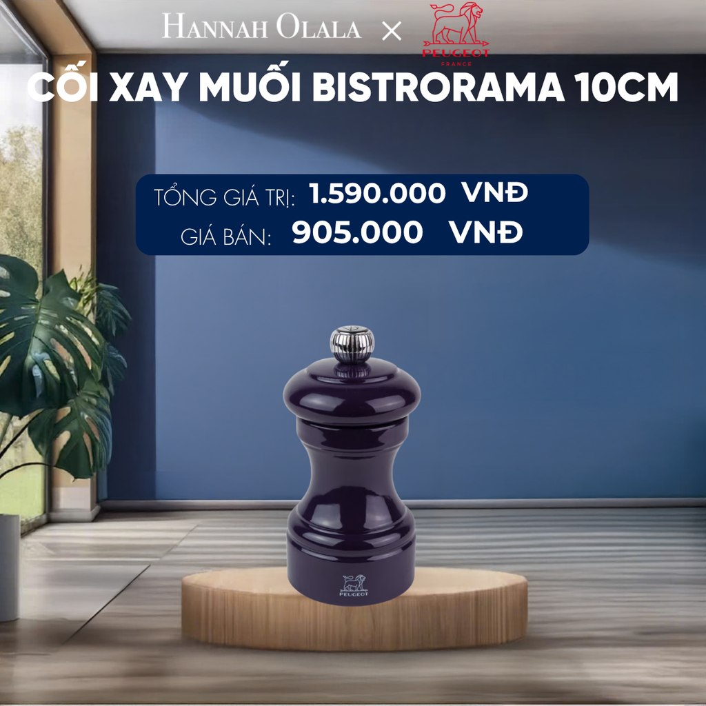  CỐI XAY MUỐI BISTRORAMA 10CM 