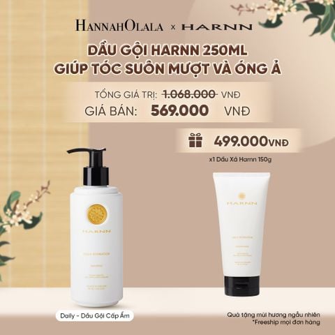  DẦU GỘI HARNN 250ML GIÚP TÓC SUÔN MƯỢT VÀ ÓNG Ả - A2374 