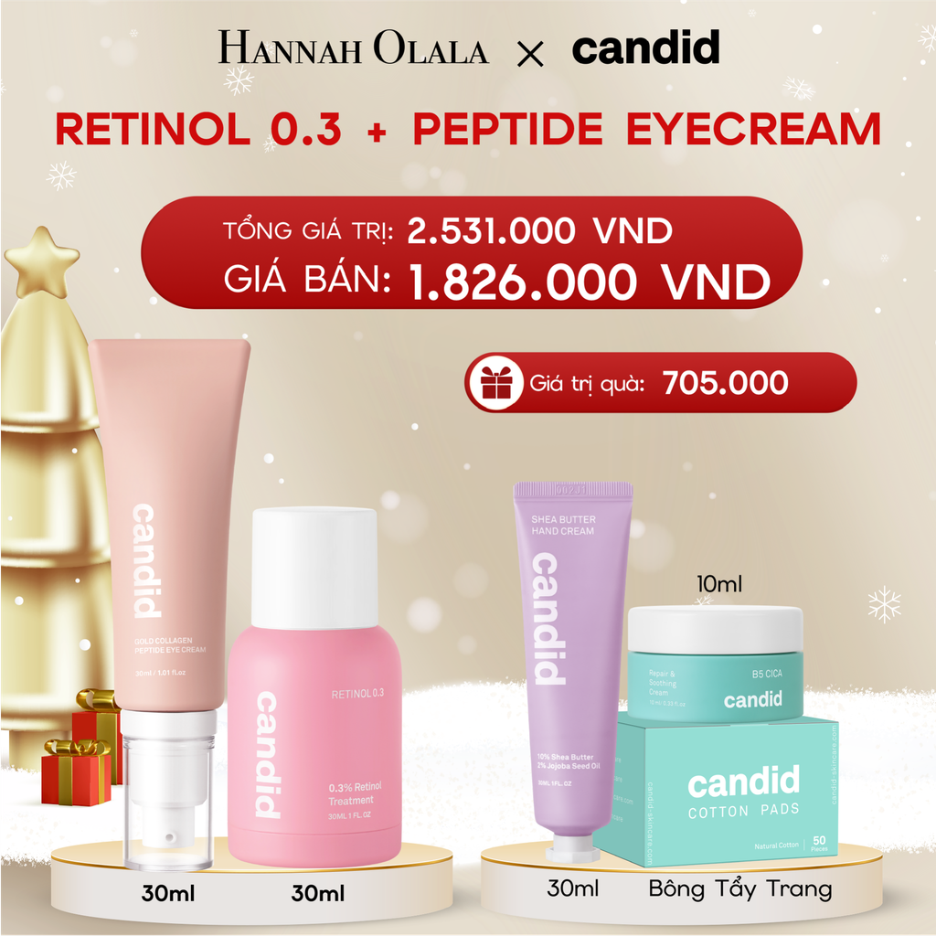  DEAL 13: RETINOL 0.3% & PEPTIDE EYECREAM 