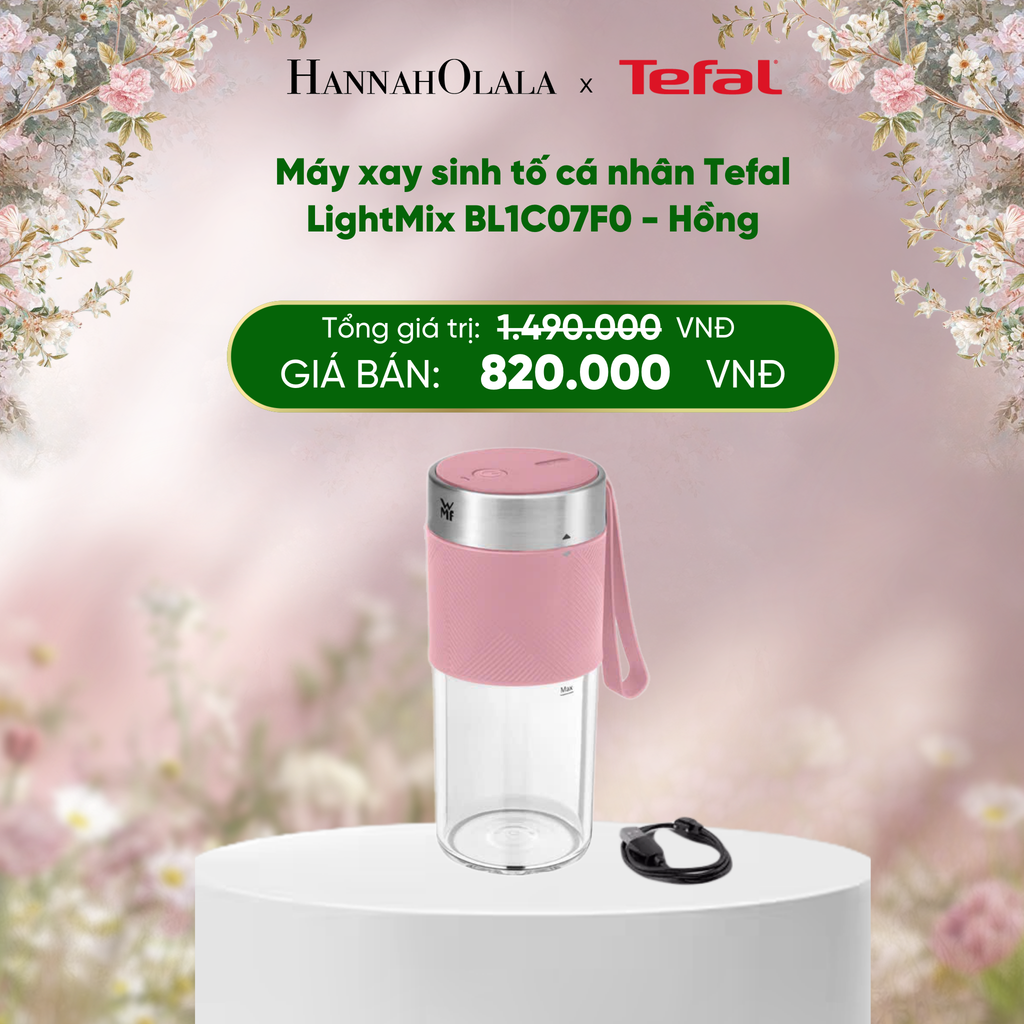  E298_DEAL 11: MÁY XAY SINH TỐ CÁ NHÂN TEFAL LIGHTMIX BL1C0430 