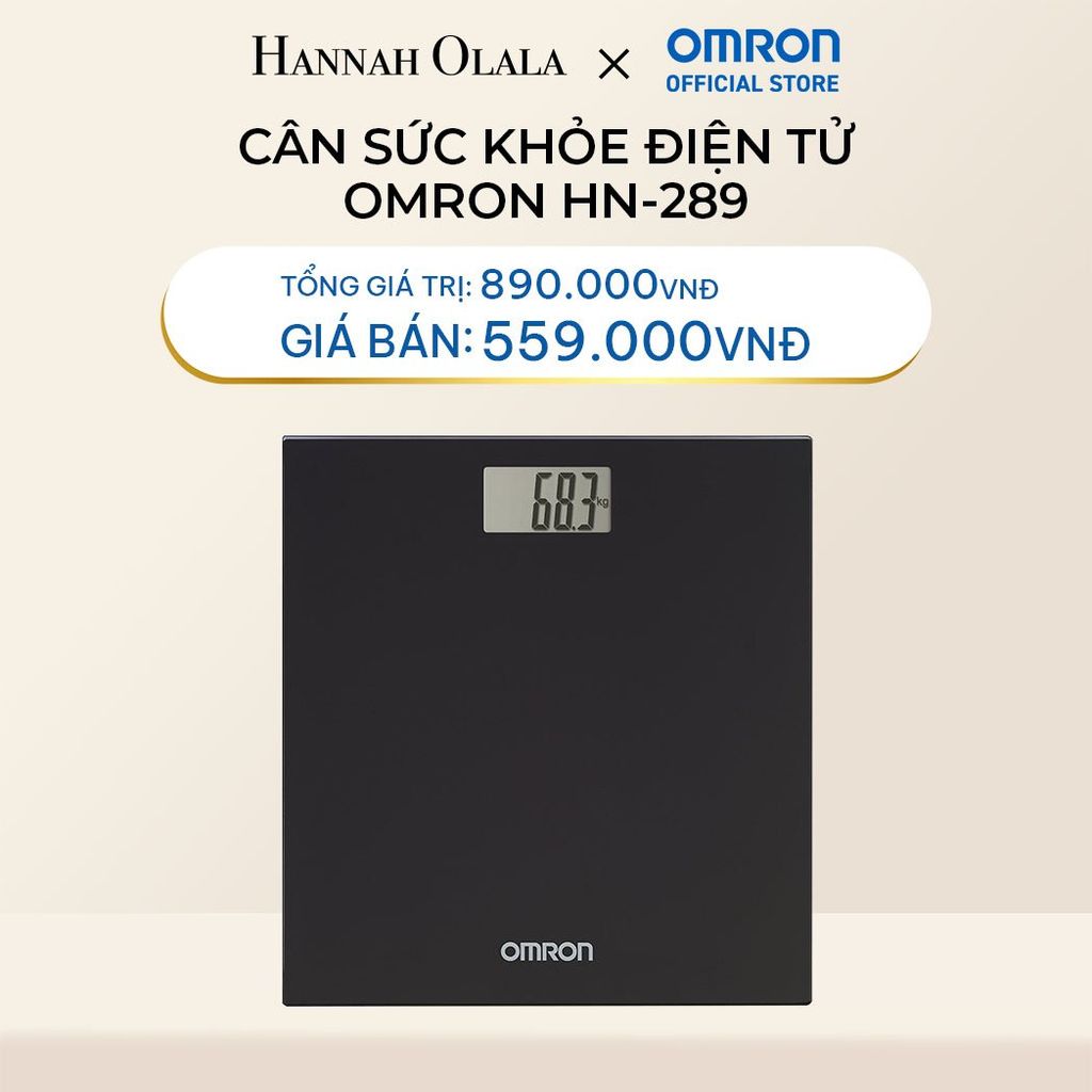  DEAL 6: CÂN SỨC KHỎE ĐIỆN TỬ OMRON HN-289 