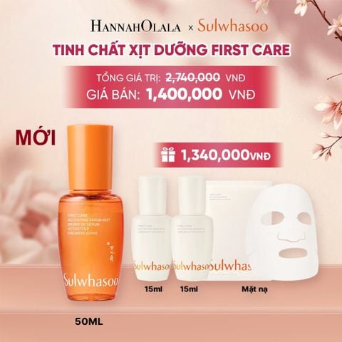 MỚI - XỊT KHOÁNG FIRST CARE MIST TĂNG CƯỜNG HÀNG RÀO BẢO VỆ DA 50ML - A503 
