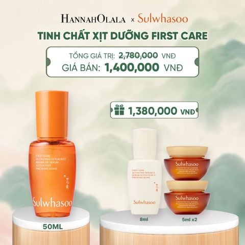  MỚI - XỊT KHOÁNG FIRST CARE MIST TĂNG CƯỜNG HÀNG RÀO BẢO VỆ DA 50ML - A1697 