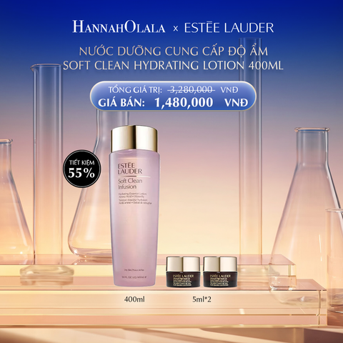  NƯỚC DƯỠNG CUNG CẤP ĐỘ ẨM SOFT CLEAN HYDRATING LOTION 400ML - DEAL 10 - E8 