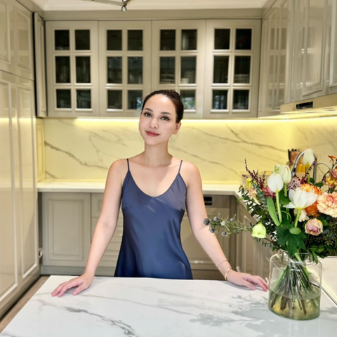  DEAL 10B: ĐẦM KHÔNG REN DÁNG DÀI - MÀU NAVY 