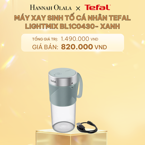  C434_DEAL 7: MÁY XAY SINH TỐ CÁ NHÂN TEFAL LIGHTMIX 
